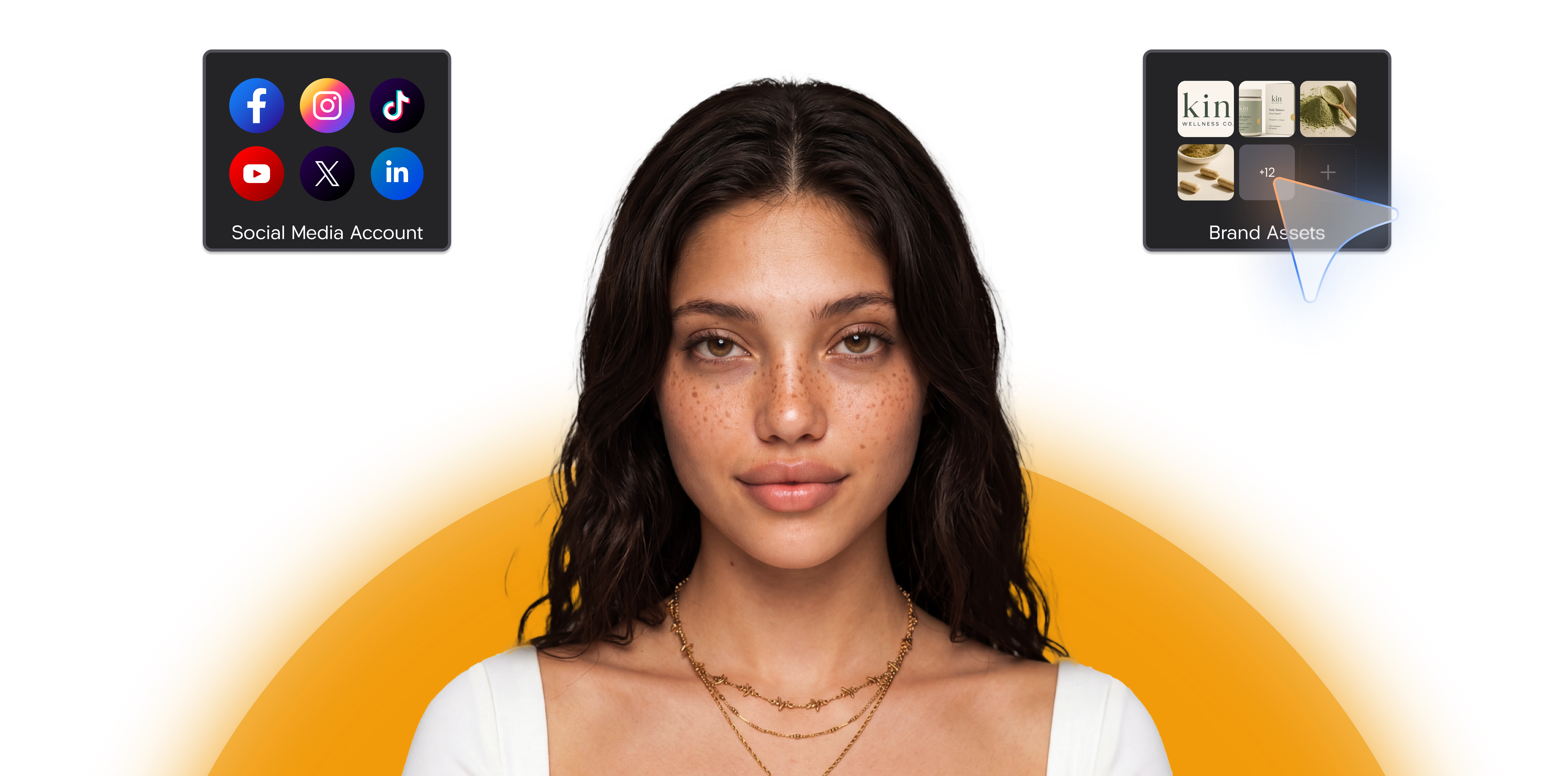 Hire — Drop a URL. Meet your AI Influencer in two minutes.