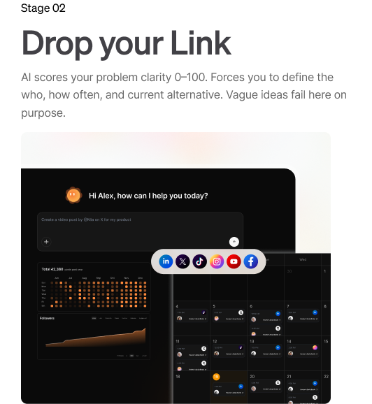 Social publishing calendar and analytics in Spira